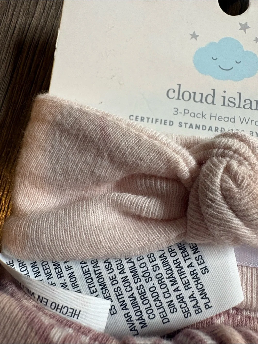 Target Cloud Island 3-pack Head Wrap headband for babies NEW